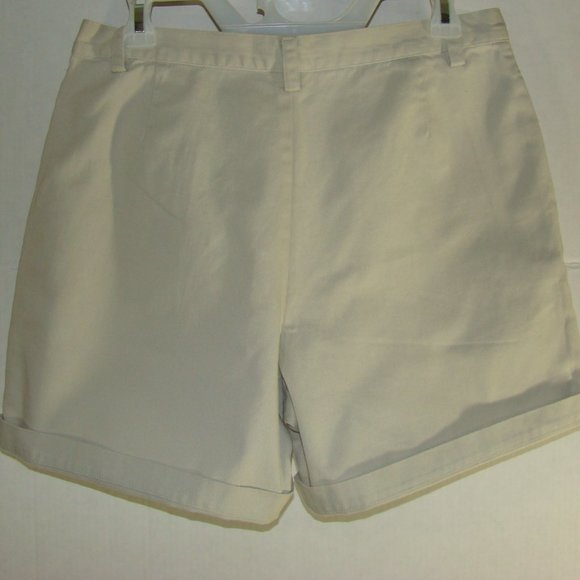 Ralph Lauren Sport Khaki Flat Front Shorts Size 10 - Picture 3 of 5
